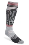 Smartwool Targeted Cushioning Over The Calf Ski Socks In Gray