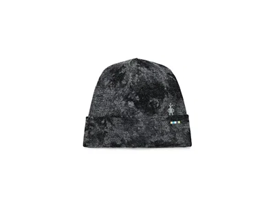 Smartwool Thermal Merino Reversible Cuffed Beanie Beanies Black Tie Dye, Wool/merino