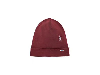 Smartwool Thermal Merino Reversible Cuffed Beanie Beanies Cherry Lacquer, Wool/merino