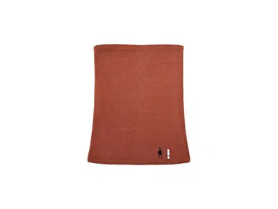 Smartwool Thermal Merino Reversible Neck Gaiter Scarves Burnt Sienna, Merino/wool