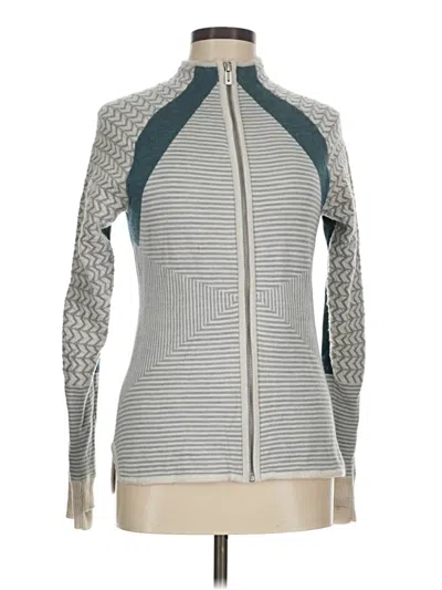 Pre-owned Smartwool Track Jacket In Gray