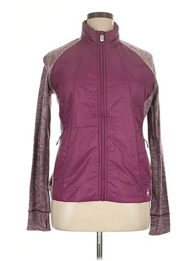 Pre-owned Smartwool Track Jacket In Purple