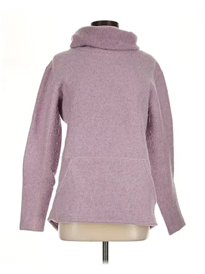 Pre-owned Smartwool Turtleneck Sweater In Purple