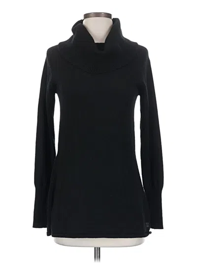 Pre-owned Smartwool Wool Pullover Sweater In Black