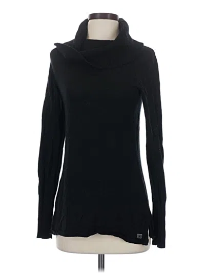 Pre-owned Smartwool Wool Pullover Sweater In Black