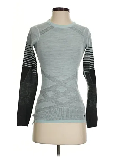 Pre-owned Smartwool Wool Pullover Sweater In Gray