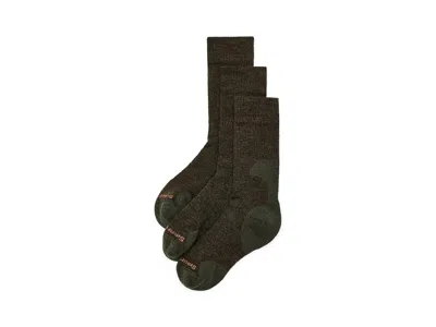 Smartwool Work Full Cushion Tall Crew Socks 3-pack Men's Crew Cut Socks Shoes Military Olive: Lg (men's Shoe 9