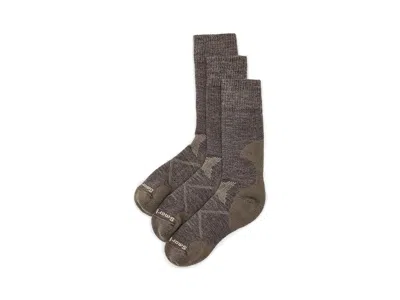 Smartwool Work Full Cushion Tall Crew Socks 3-pack Men's Crew Cut Socks Shoes Taupe: Lg (men's Shoe 9-11.5), M