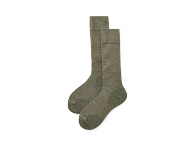 Smartwool Work Light Cushion Tall Crew Socks Men's Crew Cut Socks Shoes Winter Moss: Md (men's Shoe 6-8.5), Me In Green