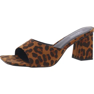 Smash Jennifer Womens Satin Square Toe Pumps