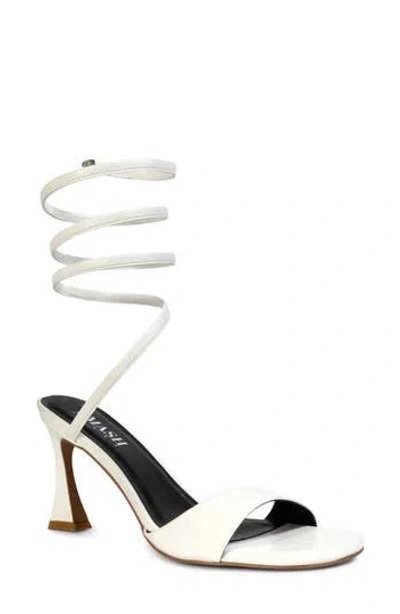 Smash Shoes Fahima Wrap Dress Sandal In White