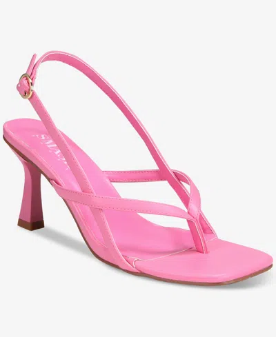 Smash Shoes Women's Freya Slingback Dress Sandals In Pink
