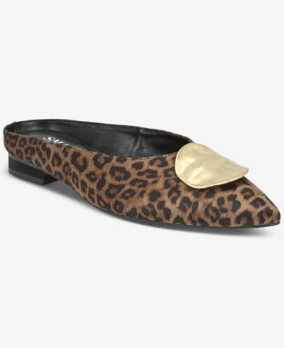 Smash Shoes Women's Naomi Mule Flats In Leopard