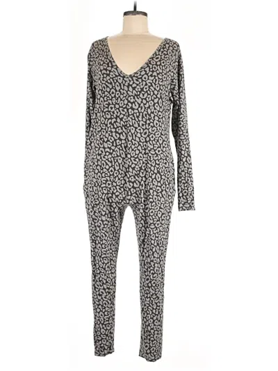 Pre-owned Smash + Tess Jumpsuit In Gray