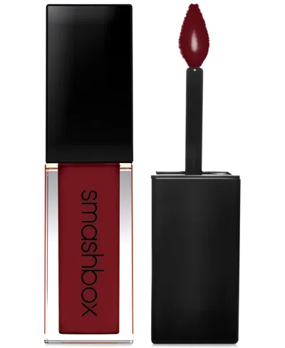 Smashbox Always On Longwear Matte Liquid Lipstick In Miss Conduct (deep,warm Plum)