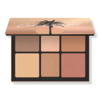 Smashbox Cali Contour Blush, Highlighter, & Bronzer Face Palette - Light/medium