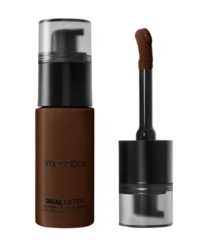 Smashbox Dual Filter 2-in-1 Concealer + Foundation, 1 Oz. In Brown