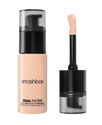 Smashbox Dual Filter 2-in-1 Concealer + Foundation, 1 Oz. In Transparent