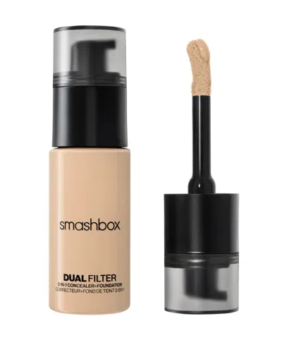 Smashbox Dual Filter 2-in-1 Concealer + Foundation, 1 Oz. In Transparent