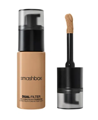 Smashbox Dual Filter 2-in-1 Concealer + Foundation, 1 Oz. In Transparent
