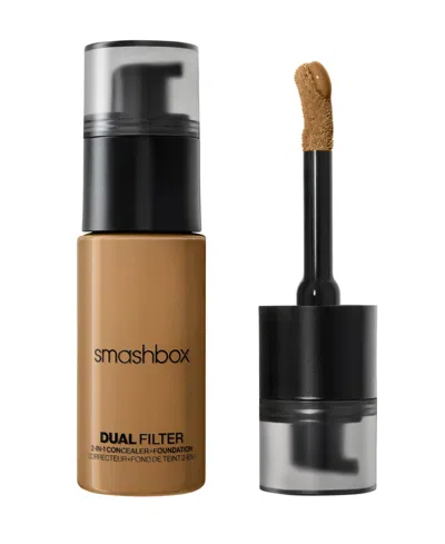 Smashbox Dual Filter 2-in-1 Concealer + Foundation, 1 Oz. In Transparent