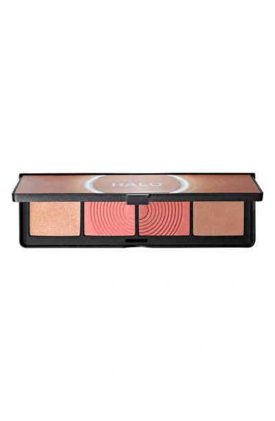 Smashbox Halo Sculpt + Glow Face Palette With Vitamin E In Cali