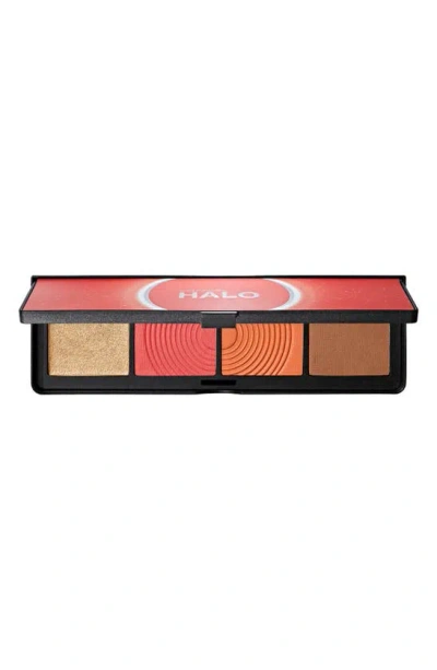 Smashbox Halo Sculpt + Glow Face Palette With Vitamin E In White