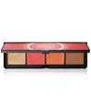 Smashbox Halo Sculpt + Glow Face Palette With Vitamin E In Coral Saturation