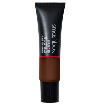 Smashbox Ladies Studio Skin Full Coverage 24 Hour Foundation Liquid 1 oz 4.35 Deep Cool Makeup 60771 In Brown