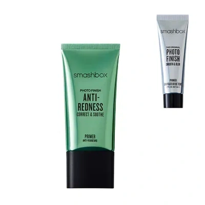 Smashbox Photo Finish Correct Anti-redness Primer Algae Silkscreen Complex + Gift With Purchase In Transparent