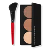 Smashbox Step-by-step Contour Highlighter & Bronzer Face Palette Kit - Light/medium