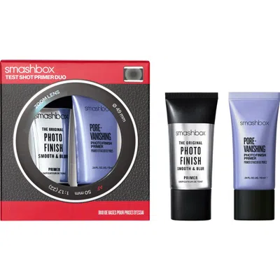 Smashbox Test Shot Primer Set (limited Edition) $34 Value In Transparent