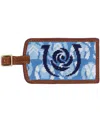 Smathers & Branson Kentucky Derby Icon Logo Needlepoint Luggage Tag
