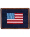 Smathers & Branson Men's American Flag Card Case Wallet In Navy