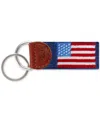 Smathers & Branson Men's American Flag Key Fob In Navy