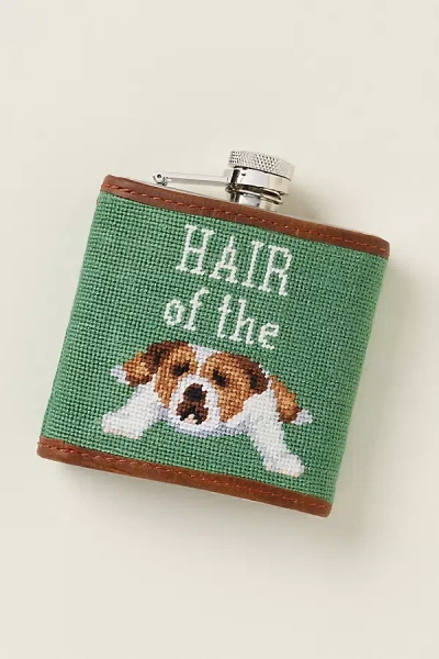 Smathers & Branson Old Sport Flask In Green