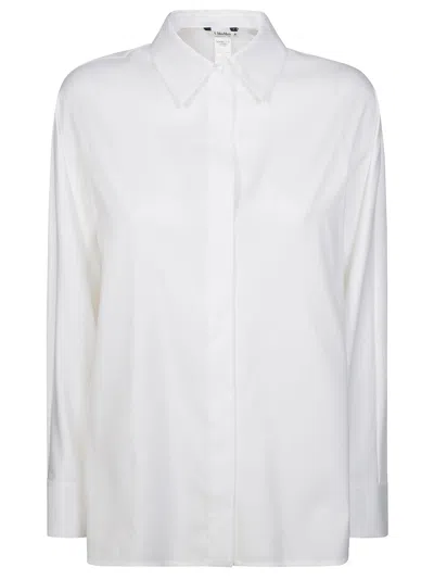 S'max Mara Conero Camicia Oxford In White