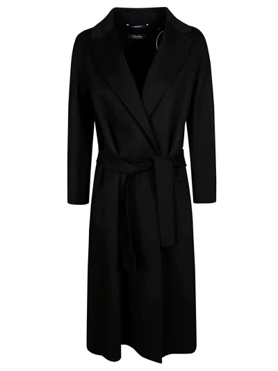 S'max Mara Esturia Cappotto Vestaglia In Black