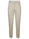 S'max Mara Fatina Pantalone Cotone In Beige