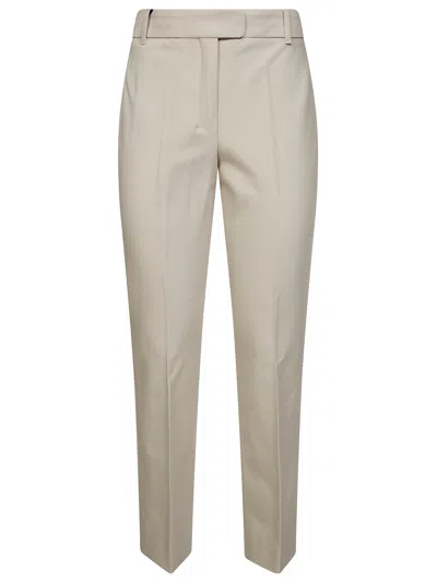 S'max Mara Fatina Pantalone Cotone In Beige