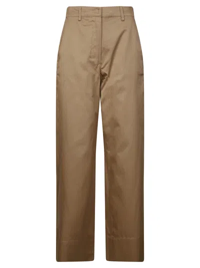 S'max Mara Unico Pantalone Elastico In Brown