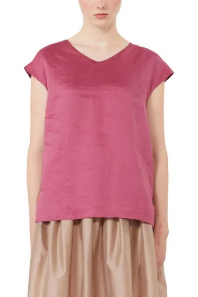 S-max-mara S Max Mara Dresses Cyclamen In Rosso Vivaci