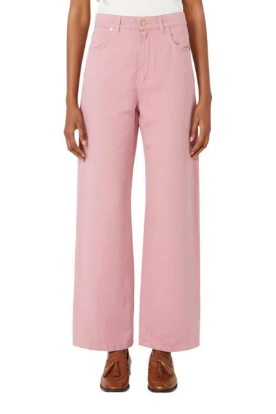 S-max-mara S Max Mara Jeans Pink In Rosa Chiari E Naturali