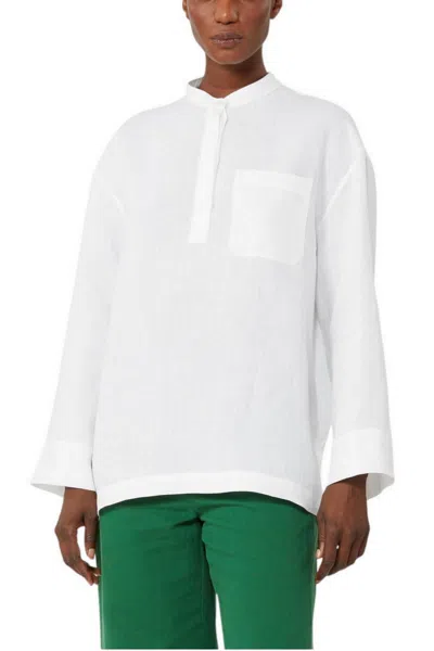 S-max-mara S Max Mara Shirts White In Bianco Chiari E Naturali