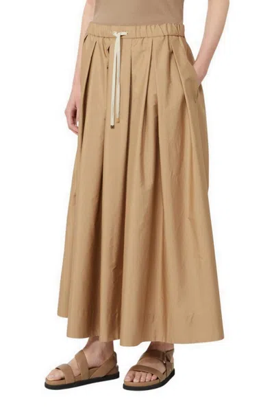 S-max-mara S Max Mara Skirts Camel In Cammello Marroni