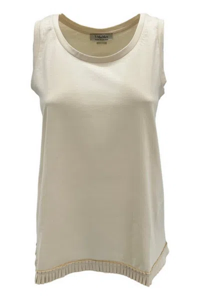 S-max-mara S Max Mara T-shirts And Polos Sand In Sabbia Chiari E Naturali
