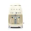 Smeg Retro Drip Coffee Machine In Cream