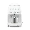 Smeg Drip Filter Stainless-steel Coffee Machine In White