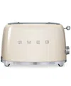 Smeg 2-slice Toaster In Cream