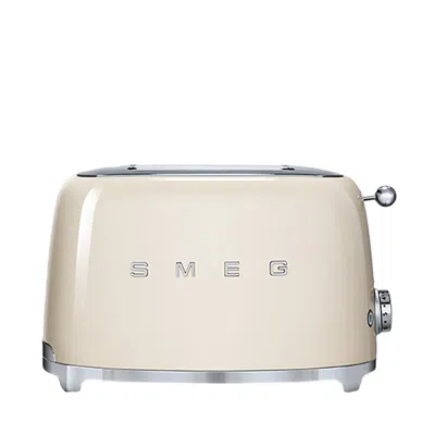 Smeg 2-slice Toaster In Cream
